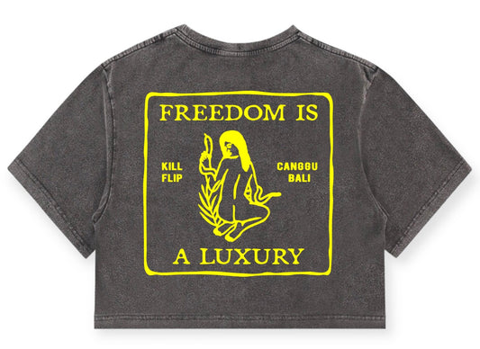 Freedom Crop Tee Women - Various Color