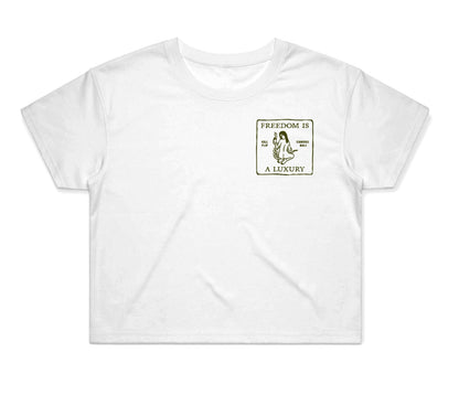 Freedom Crop Tee Women - Various Color