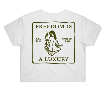 Freedom Crop Tee Women - Various Color