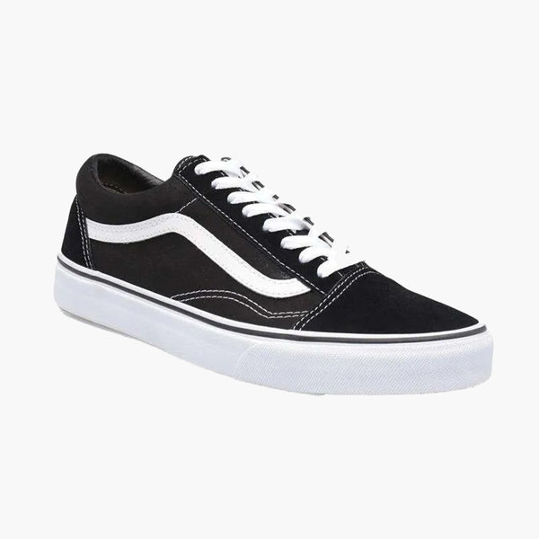 Harga vans old skool black best sale white original