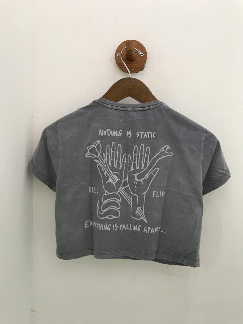 Nothing Static Crop Tee Women - Various Color