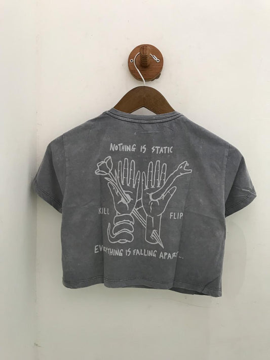 Nothing Static Crop Tee Women - Various Color