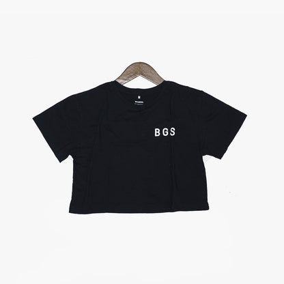 BGS Tiger++ Crop Tee Black