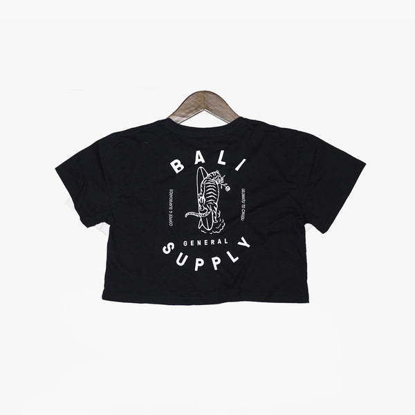 BGS T-Shirt Apparel - Tiger++ Tee White | BGS Bali Best Surf