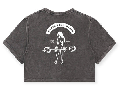 Women Wrong Crop Tee Women - Various Color