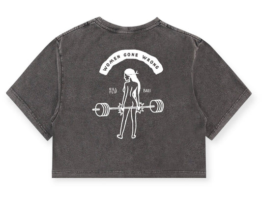 Women Wrong Crop Tee Women - Various Color