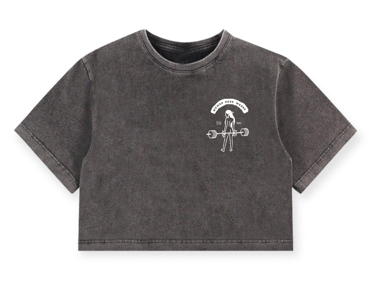 Women Wrong Crop Tee Women - Various Color