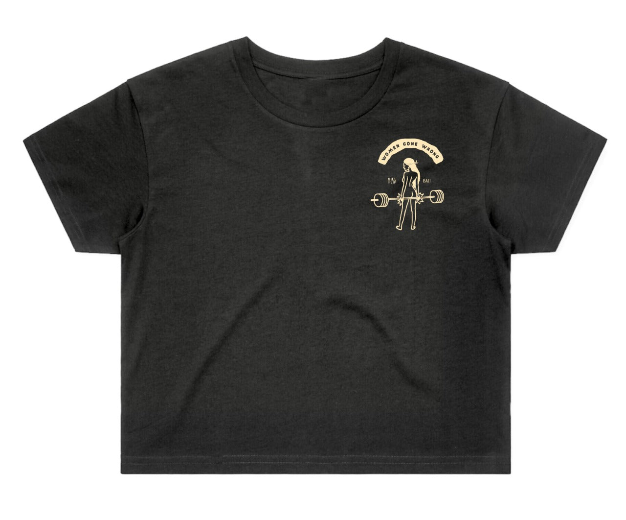 Women Wrong Crop Tee Women - Various Color
