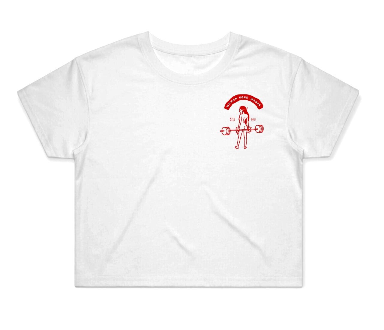 Women Wrong Crop Tee Women - Various Color